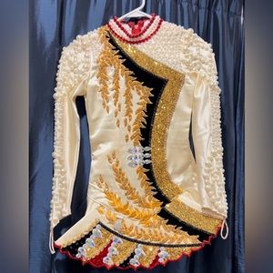 Irish Dance Solo Dress, great for U9-U11. John Carey design